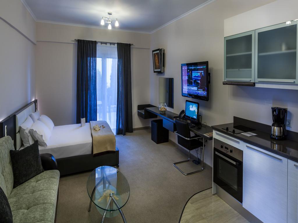 Pearl Bay Hotel Apartments Vrontádos 객실 사진